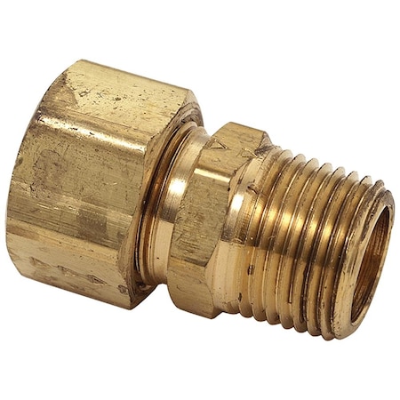 #68 1/2 Inch X 1/4 Inch Lead-Free Brass Compression MIP Adapter